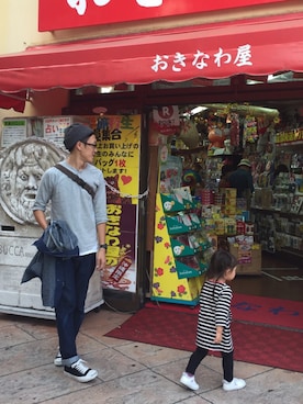 「orslow」｜「アイテム（カバーオール）」を使った、hikoさん（メンズ・174cm）の秋コーディネート