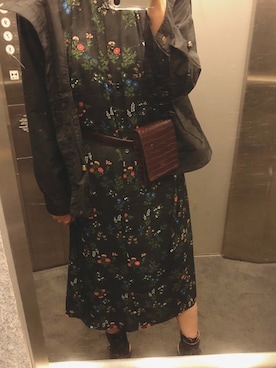 「axes femme（アクシーズファム）のアイテム（マウンテンパーカー）」を使った、かなだすさん（レディース・161cm）の秋コーディネート