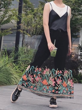 かなだすさん（レディース・161cm）の夏コーディネート