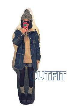 「ドラフトリーバイス」｜「アイテム（カバーオール）」を使った、✯asaさん（レディース・156cm）の冬コーディネート