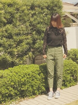 .Kさん（レディース・156cm）の春コーディネート