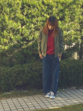 .Kさん（レディース・157cm）の冬コーディネート