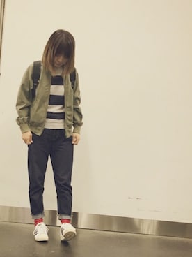 .Kさん（レディース・156cm）の春コーディネート