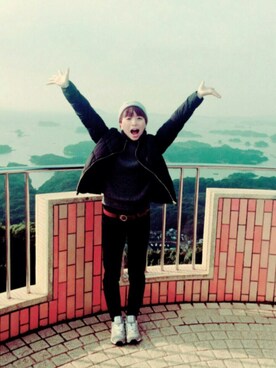 .Kさん（レディース・157cm）の冬コーディネート