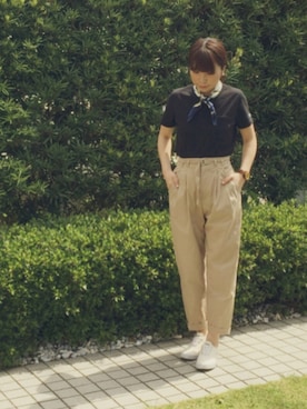 「Polo Ralph Lauren」｜「アイテム（財布/小物）」を使った、.Kさん（レディース・157cm）の春コーディネート