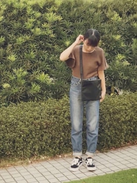「Another Edition（アナザーエディション）のアイテム（アクセサリー）」を使った、.Kさん（レディース・156cm）の秋コーディネート