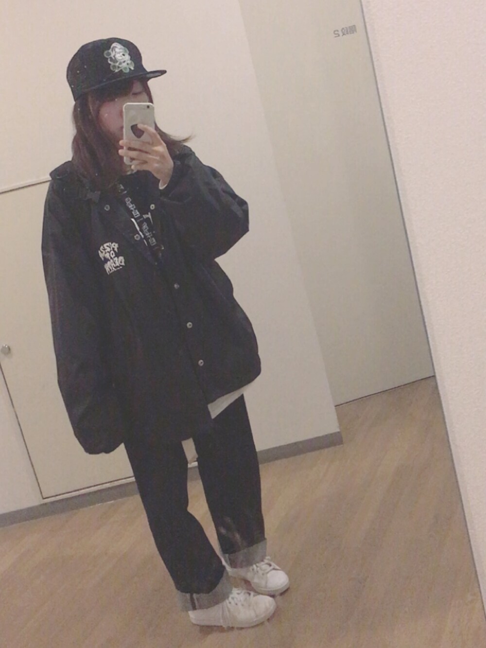 HEY SMITH ナイロンジャケット 黒 HEY-SMITH/ヘイスミス/スカル/COACH