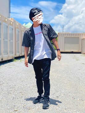 シャツ ブラウスを使った 沖縄コーデ のメンズ人気ファッションコーディネート Wear