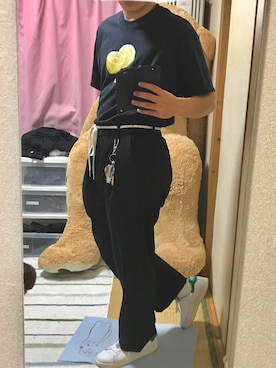 「TAKEO KIKUCHI（タケオキクチ）のアイテム（アクセサリー）」を使った、natsukiさん（メンズ・170cm）の春コーディネート