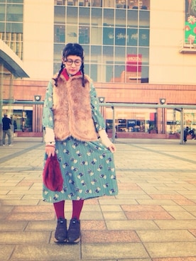 ぱげ☆＊*さん（レディース・162cm）の冬コーディネート