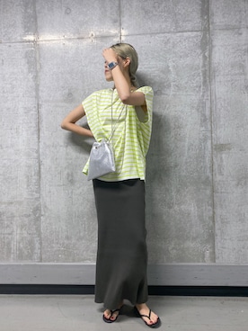 「ビーサンコーデ」｜kyokoさん（レディース・164cm）の春コーディネート