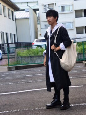 「UNIQLO（ユニクロ）のWOMEN ウルトラストレッチジーンズ（デニムパンツ）」を使った、hiroさん（メンズ・165cm）の秋コーディネート