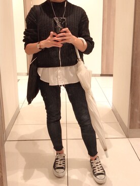 Judeさん（レディース・158cm）の冬コーディネート