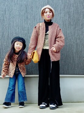 はむ❥❥❥さん（レディース・160cm）の冬コーディネート