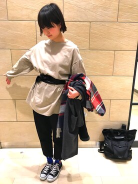 みっきさん(レディース・166cm)の冬コーディネート