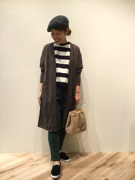 「Keds（ケッズ）のアイテム」を使った、まつお(⍢)さん（レディース・158cm）の秋コーディネート