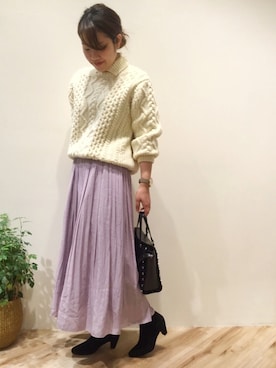 まつお(⍢)さん（レディース・158cm）の冬コーディネート