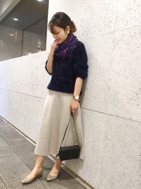 まつお(⍢)さん（レディース・158cm）の冬コーディネート