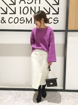 まつお(⍢)さん(レディース・158cm)の冬コーディネート