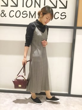 「Keds（ケッズ）のアイテム」を使った、まつお(⍢)さん（レディース・158cm）の冬コーディネート