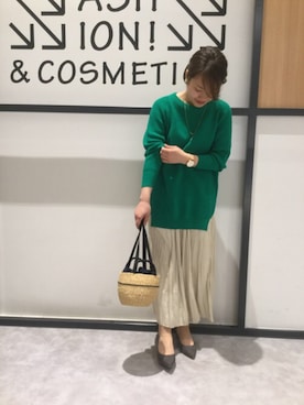 「MUUN（ムーニュ）のアイテム」を使った、まつお(⍢)さん（レディース・158cm）の冬コーディネート