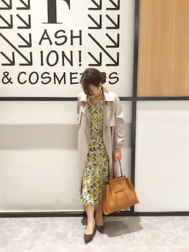 「story.（ストーリー）のアイテム」を使った、まつお(⍢)さん（レディース・158cm）の冬コーディネート