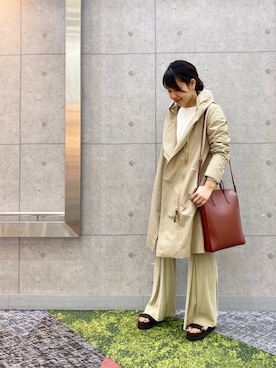 「ヤーキ」｜まつお(⍢)さん（レディース・158cm）の春コーディネート
