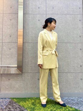 「パステルコーデ」｜まつお(⍢)さん（レディース・158cm）の春コーディネート