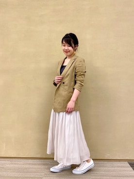 まつお(⍢)さん（レディース・158cm）の春コーディネート