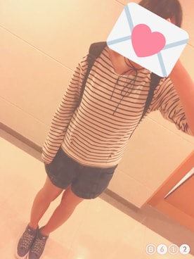 「ing（イング）のアイテム（トップス）」を使った、sHuさん（レディース・161cm）の夏コーディネート