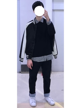 「ネルシャツ」｜こう。さん（メンズ・174cm・10代）の冬コーディネート