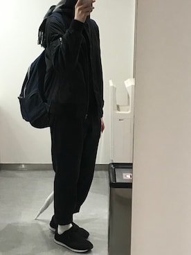 「アイテム（ブルゾン）」を使った、こう。さん（メンズ・174cm・10代）の冬コーディネート