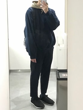 「MKT（エムケーティー）のアイテム（トップス）」を使った、こう。さん（メンズ・174cm・20代）の冬コーディネート