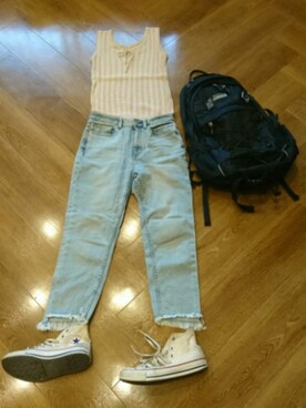 かずかさん（レディース・154cm）の夏コーディネート