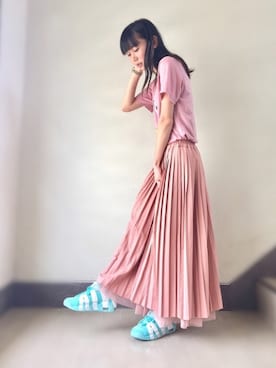 「アイテム（ピアス（両耳用））」を使った、よっこいさん（レディース・160cm・20代）の秋コーディネート