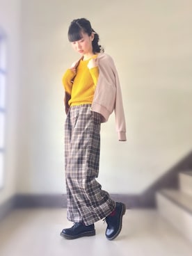 「アイテム（ピアス（両耳用））」を使った、よっこいさん（レディース・160cm・20代）の秋コーディネート