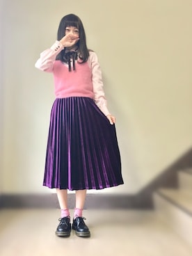 「Bobon21（ボボンニジュウイチ）のアイテム」を使った、よっこいさん（レディース・160cm）の秋コーディネート