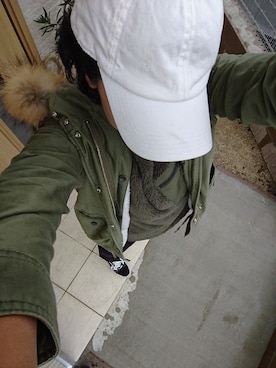 「UNITED ARROWS（ユナイテッドアローズ）のアイテム（モッズコート）」を使った、munkunonamekujiさん（レディース・162cm）の秋コーディネート