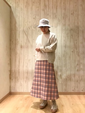 「pou dou dou」｜くまがいさん（レディース・163cm）の冬コーディネート