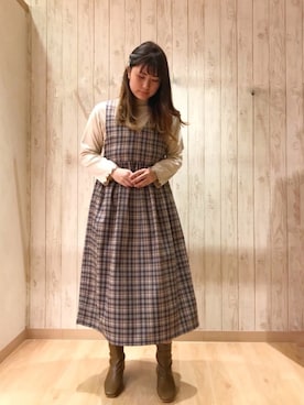 くまがいさん(レディース・163cm)の冬コーディネート