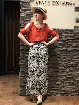 ざわわさん（レディース・158cm）の春コーディネート