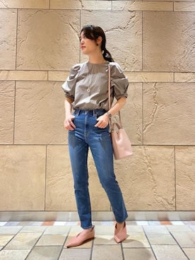 市川珠萌さん(レディース・162cm)の夏コーディネート