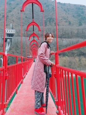 成长为想要成为的我さん（レディース・162cm）の冬コーディネート