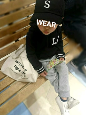 ジョウさん（キッズ・100cm）の春コーディネート