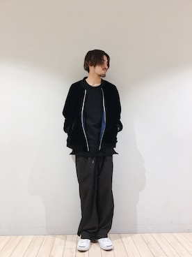 「CONVERSE（コンバース）のCONVERSE コンバース ジャック パーセル / JACK PURCEL（スニーカー）」を使った、kokiさん（メンズ・170cm）の冬コーディネート