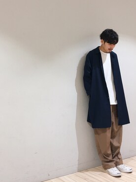 「CONVERSE（コンバース）のCONVERSE コンバース ジャック パーセル / JACK PURCEL（スニーカー）」を使った、kokiさん（メンズ・170cm）の春コーディネート