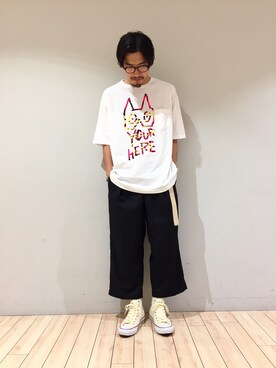 「RYUJI KAMIYAMA × JUNRed」｜kokiさん（メンズ・170cm）の夏コーディネート