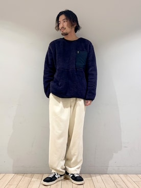 「JUNRED（ジュンレッド）のアイテム（その他トップス）」を使った、kokiさん（メンズ・170cm）の秋コーディネート