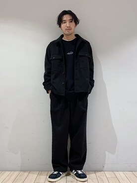「アイテム（ブルゾン）」を使った、kokiさん（メンズ・170cm・20代）の秋コーディネート