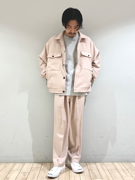 「アイテム（ブルゾン）」を使った、kokiさん（メンズ・170cm・20代）の冬コーディネート